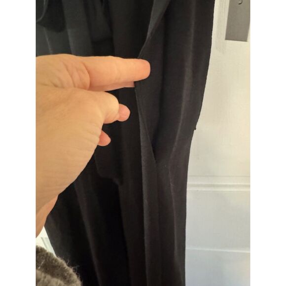 NWT Calvin Klein Wide Leg Jumpsuit, Black, Size 10 - Picture 6 of 10